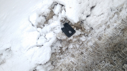 Чем и как можно найти чип ключ от автомобиля если потерял его в снегу?